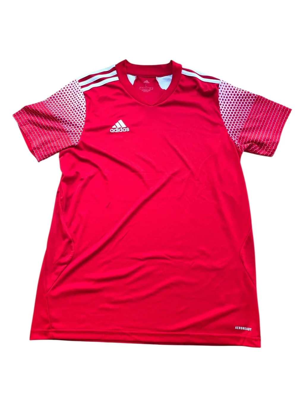 Lot Of 3 Adidas Aeroready Shirts Size L